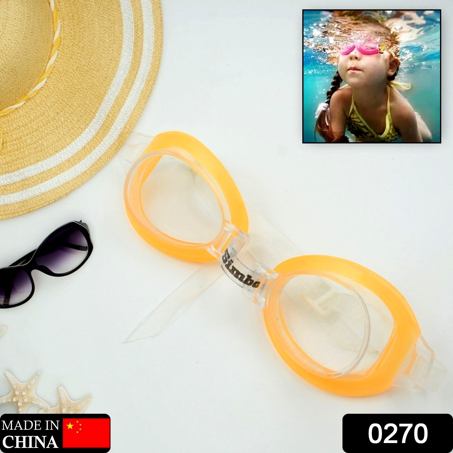 0270 Cute Design Adjustable Swimming Goggles Summer Season Pool Party Swim Sunglasses For Kids Boys, Clear Vision Anti-Fog Waterproof (1 Pc ) 0270 Cute Design Adjustable Swimming Goggles Summer Season Pool Party Swim Sunglasses For Kids Boys, Clear Vision Anti-Fog Waterproof (1 Pc )